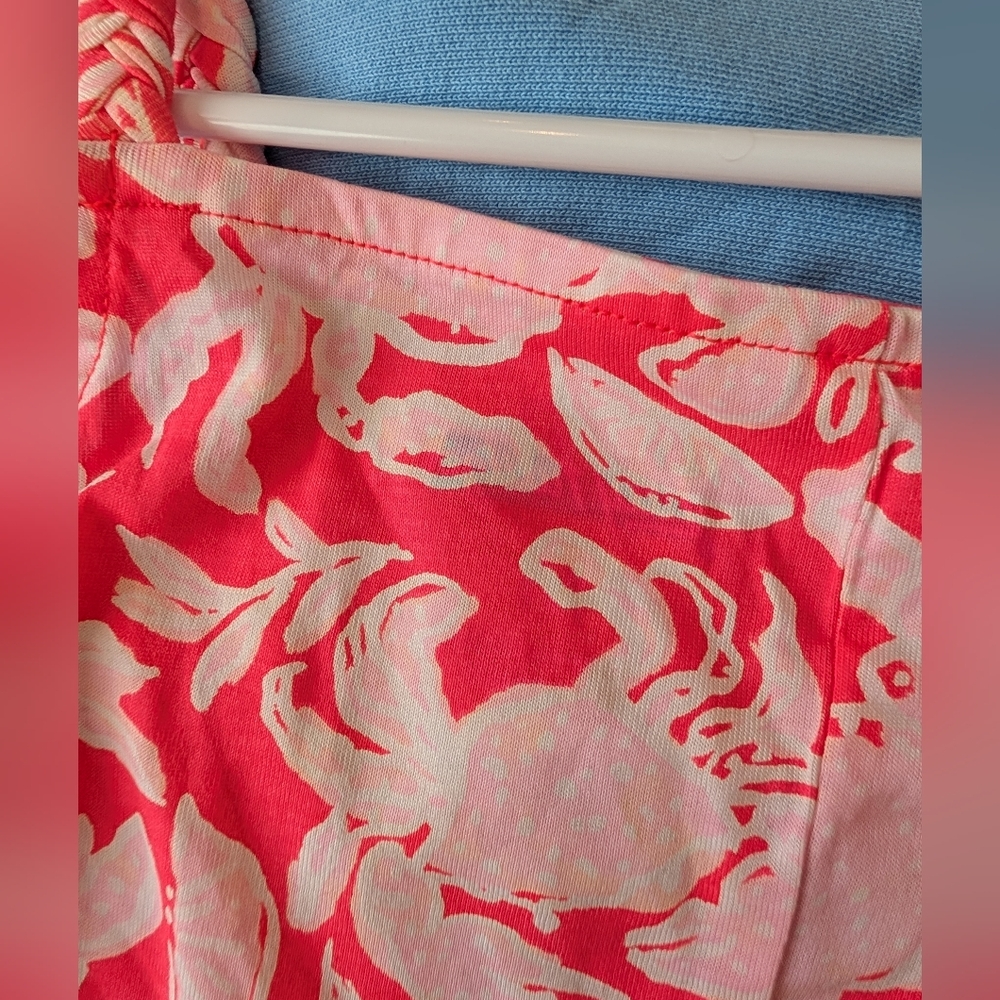 NEW Lilly Pulitzer Braided Straps Kyleigh Dress - Cane Coral Crab Collab - Picture 10 of 10